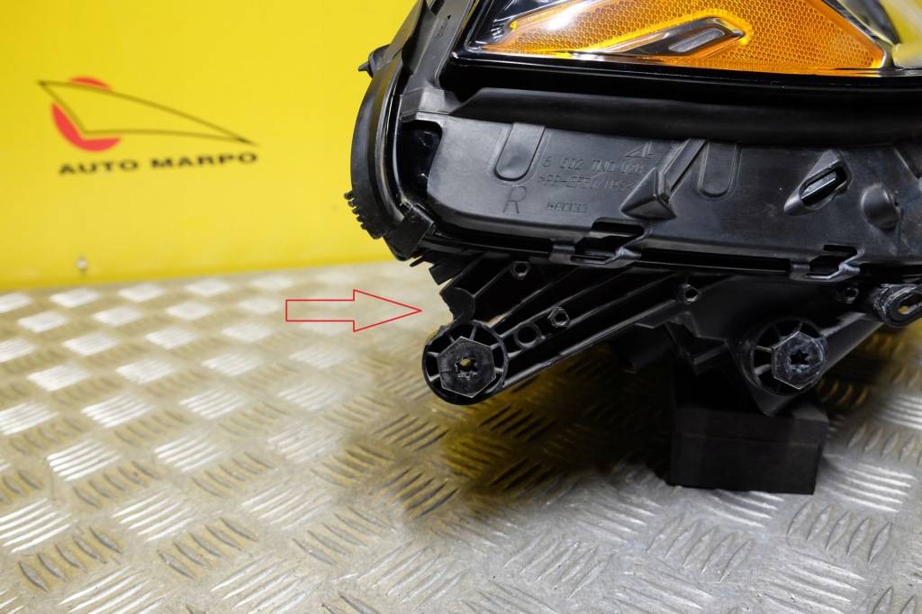 фото №4, Mercedes gls x166 2016 2017- фара лампа обычная линзованная r usa