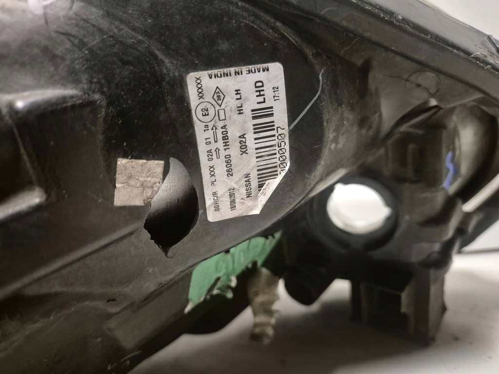 фото №10, Лампа перед левая 26060-1hb0a nissan micra k13 10-