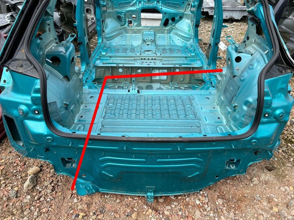 фото №4, Vw id.3 id3 2022 pas підлога піддон задня задня