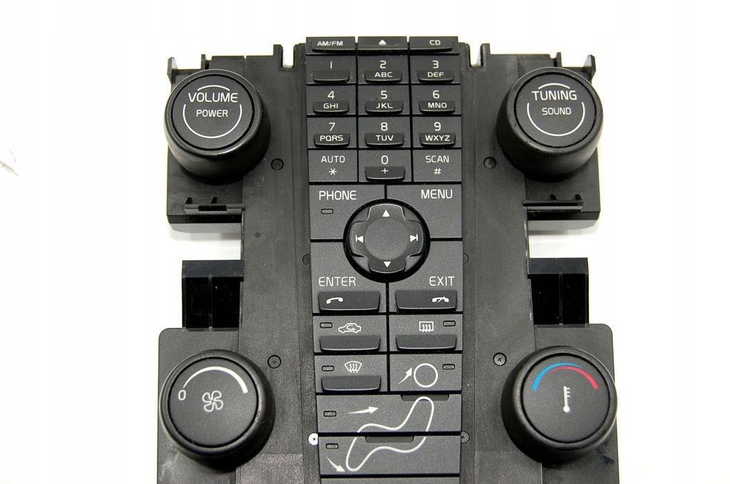 фото №6, Панель радіо обдув кондиціонера volvo v50 s40 ii 30737668 2004-2007