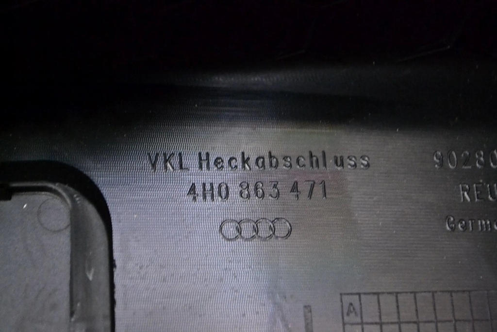 фото №5, Audi q7 4m 2016 защита поперечина багажника