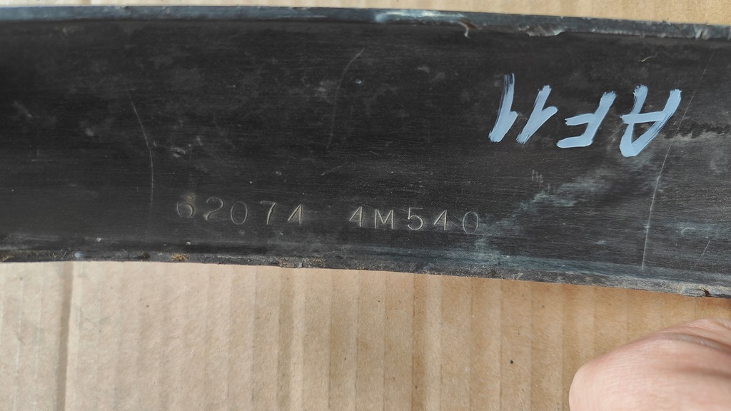 фото №15, 620744m540 молдинг декоративна бампера кутик передній правий dla nissan almera