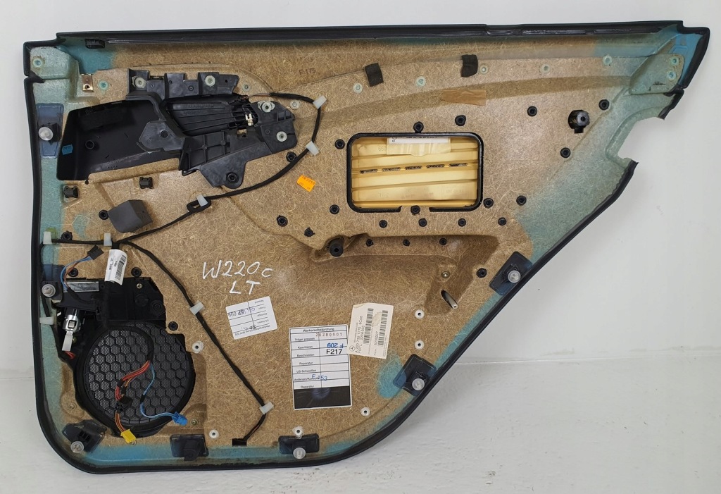 фото №7, Оббивка обшивка двері лівий задня mercedes w220