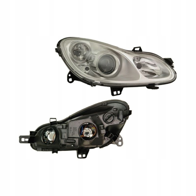 фото №1, Фара лампа правый smart fortwo 07-14 tyc