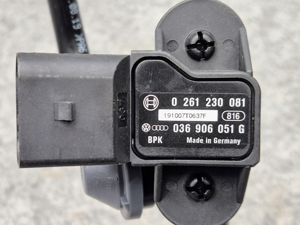 фото №7, Volkswagen seat skoda wąż вакуумa с клапан i датчиком 1s0612041aa