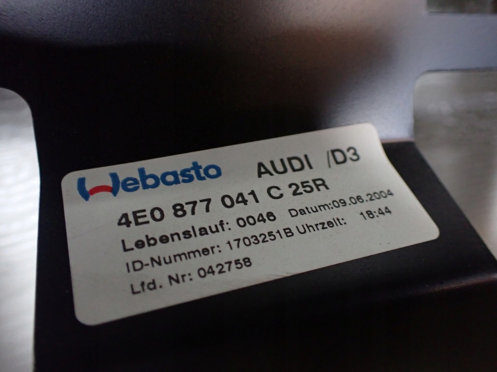 фото №11, Люк audi a8 s8 d3 5.2 короткий версия 4e0959591