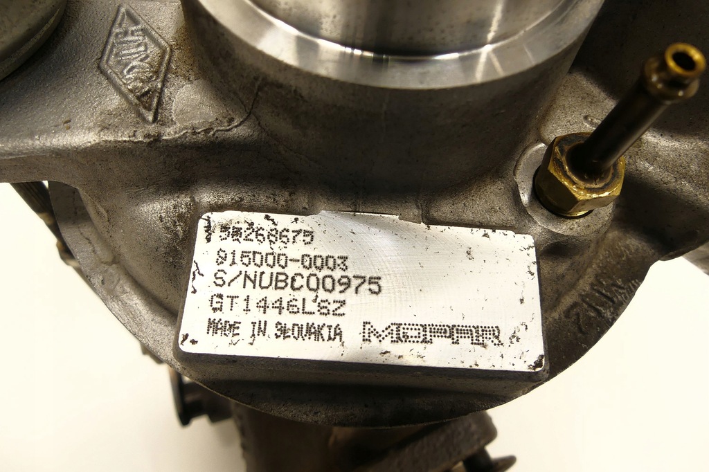 фото №15, Fiat 124 spider abarth 1.4 t multiair 170 турбонагнетатель турбина