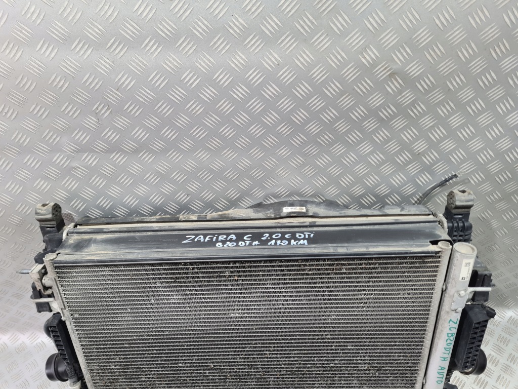 Радиатор вентилятор интеркулер комплект автоматическая коробка передач zafira c 2.0 cdti b20dth в Украине