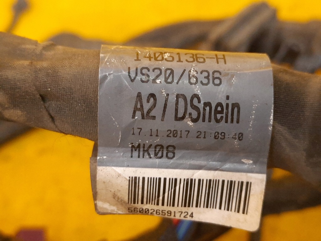 фото №14, W447 vito джгут електропроводка салону a4475461800