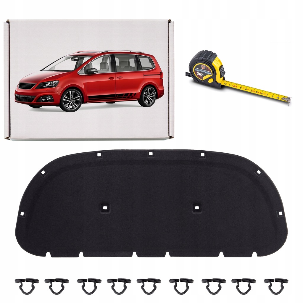 фото №1, Seat alhambra ii 7n 2010-2020 шумоизоляция капот