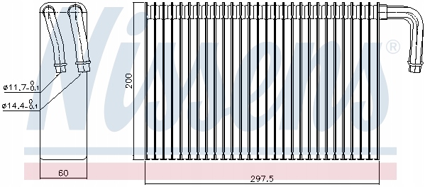 фото №12, Испаритель кондиционера bmw 5 e39 x5 e53 2.0-4.9