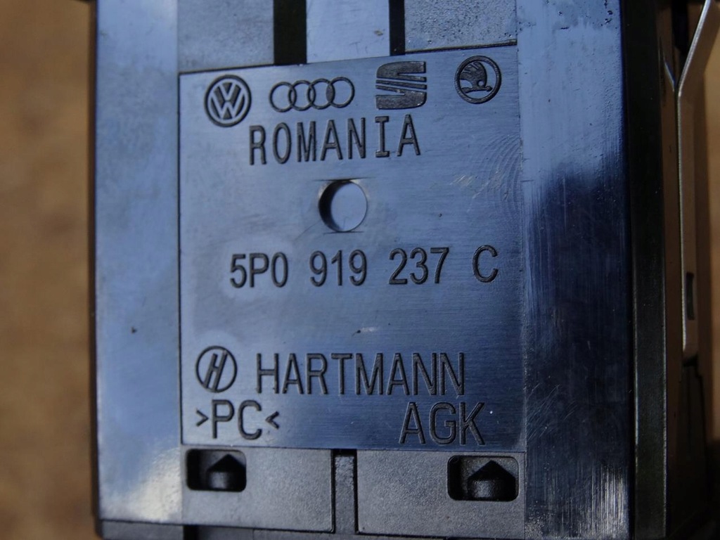 фото №15, Seat leon ii выключатель переключатель подушки безопасности подушка безопасности пассажира 5p0919237c