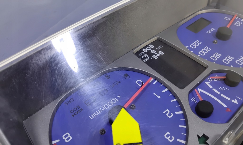 фото №6, Mitsubishi pajero pinin 1.8 gdi счетчик приборы eu