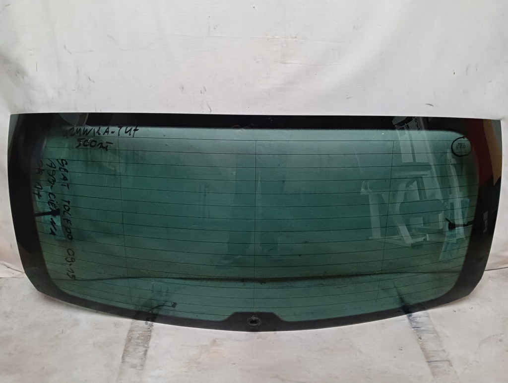 фото №1, Стекло задняя seat toledo 2009-2015 as3-ciemna оригинал