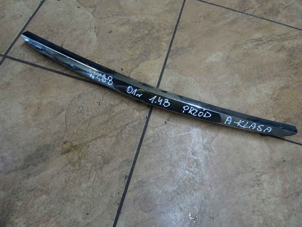 фото №1, Mercedes-benz оригинальный номер a1688850174 молдинг хром бампера