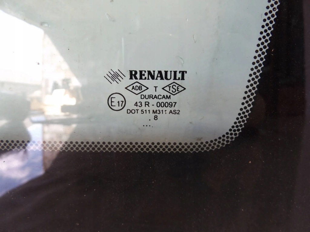 фото №2, Clio iii kombi скло правий задня