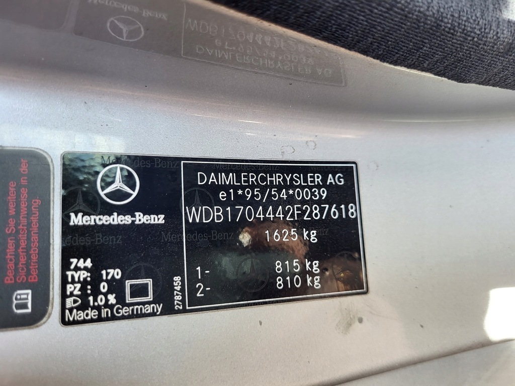 фото №14, Mercedes slk r170 2.0 компресор двигун 130tyskm