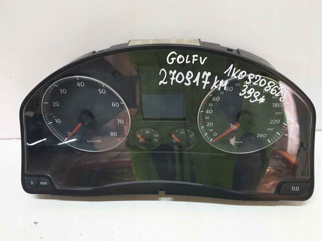 фото №1, Счетчик приборы vw golf v 1k0920862j