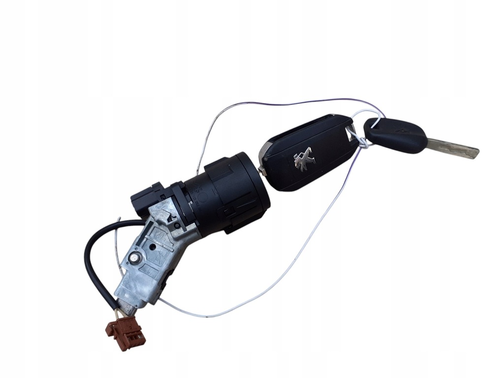 фото №10, Peugeot 208 i 1.2 vti набор стартовый бортовой компьютер блок управления модуль bsi замок зажигания