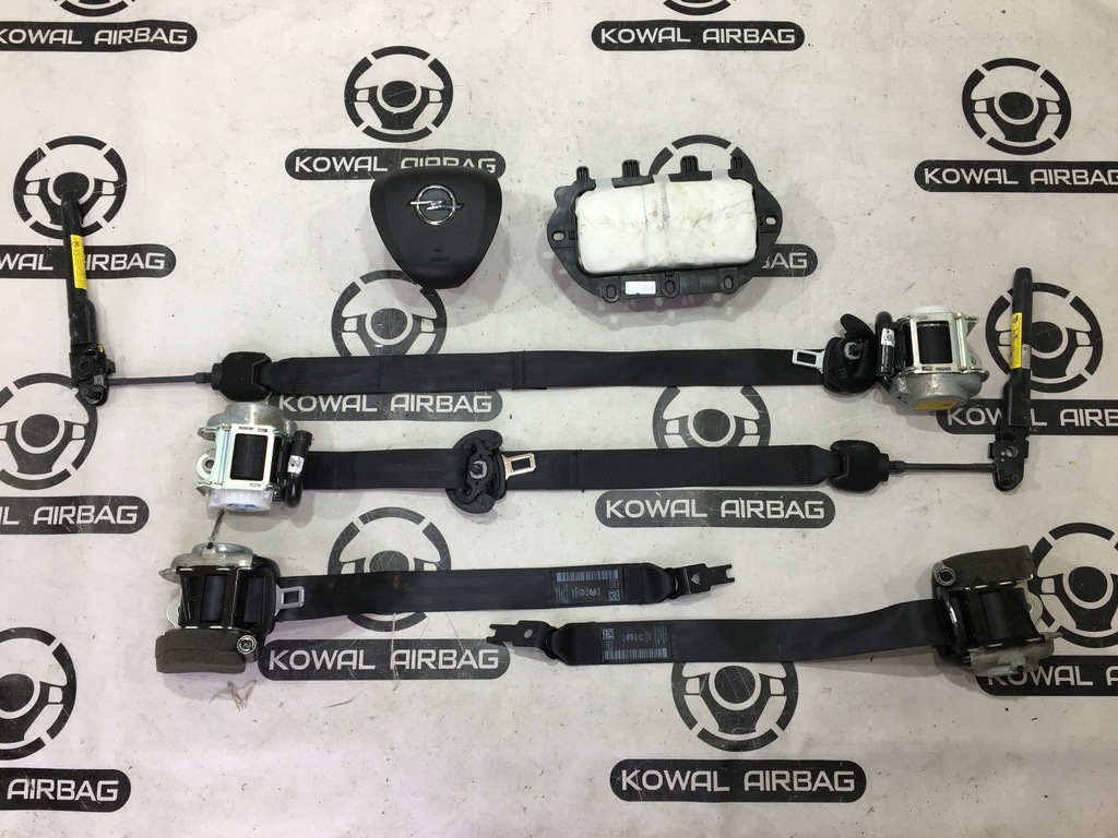 фото №9, Opel grandland приборная панель консоль подушка безопасности подушки безопасности ремни оригинал демонтаж