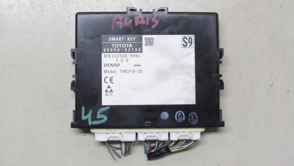 фото №1, Toyota auris ii модуль блок керування 89990-02190 12-