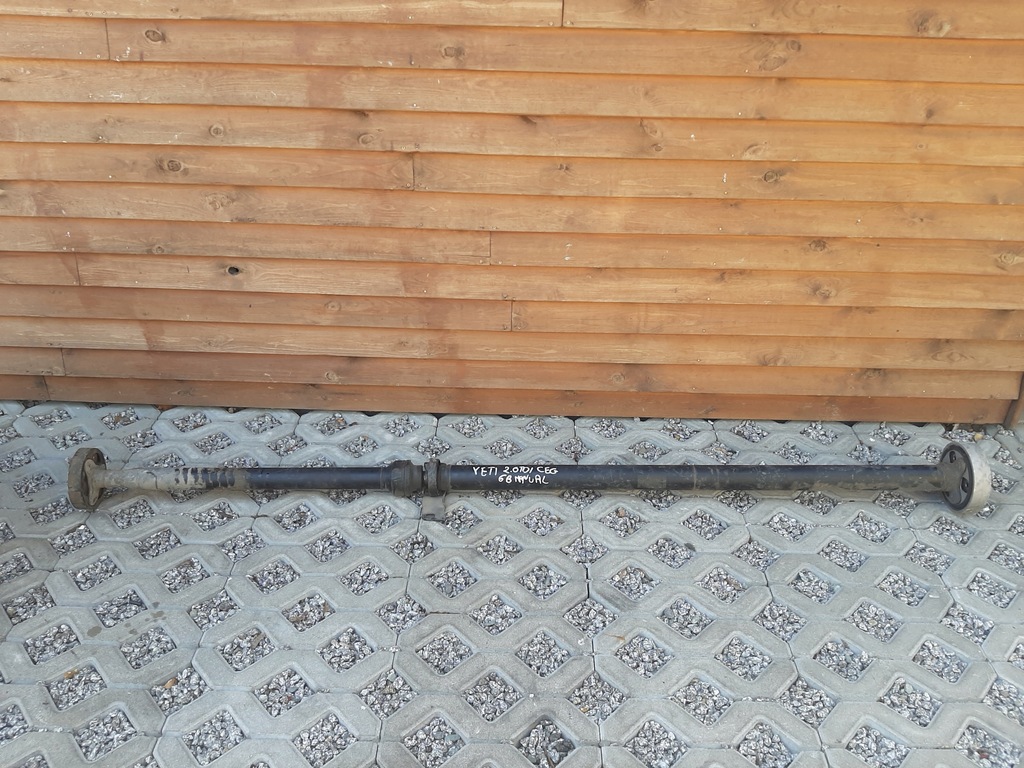 фото №1, Wał приводной yeti 4x4 2.0 tdi механическая коробка передач 5l