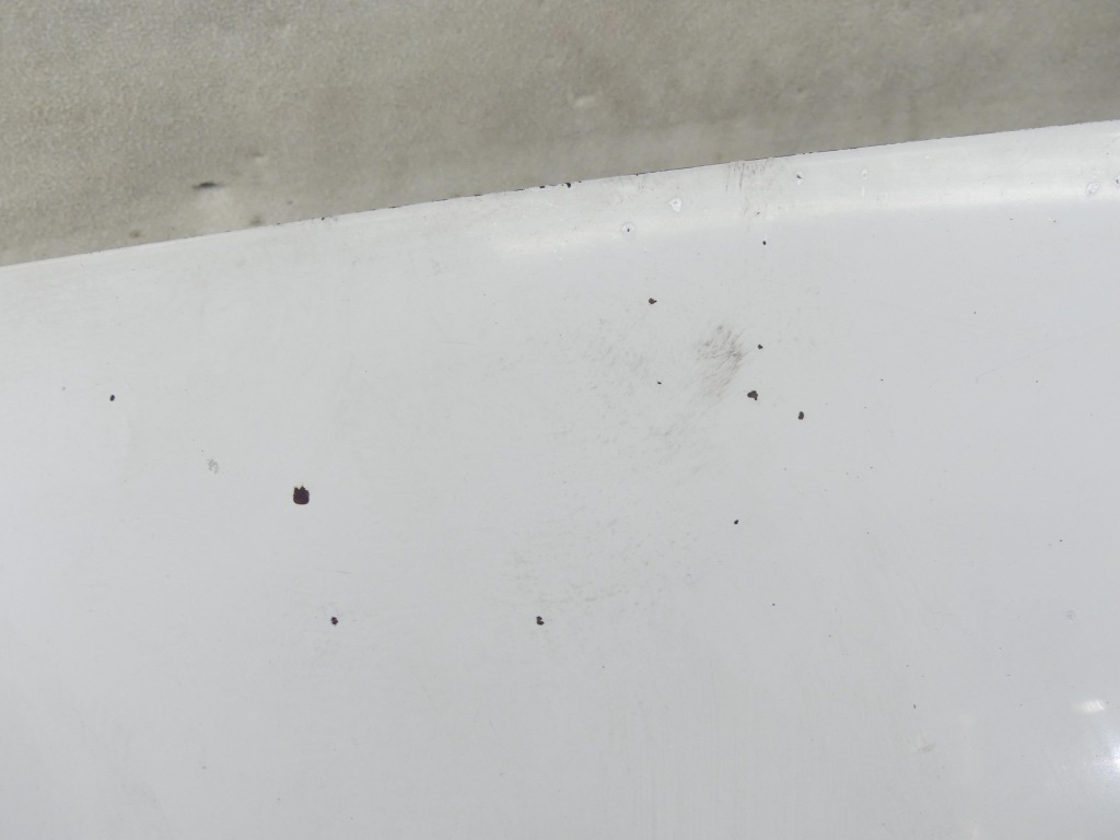 Капот передня ford fiesta mk6 білий Оригінал