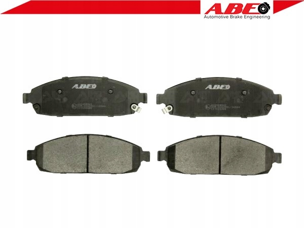 фото №3, Abe c1y026abe набор тормозных колодок тормозных, тормоза дисковые