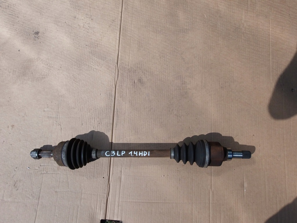 фото №1, Приводной вал левая citroen c3 i 2002-09 lift 1.4 hdi