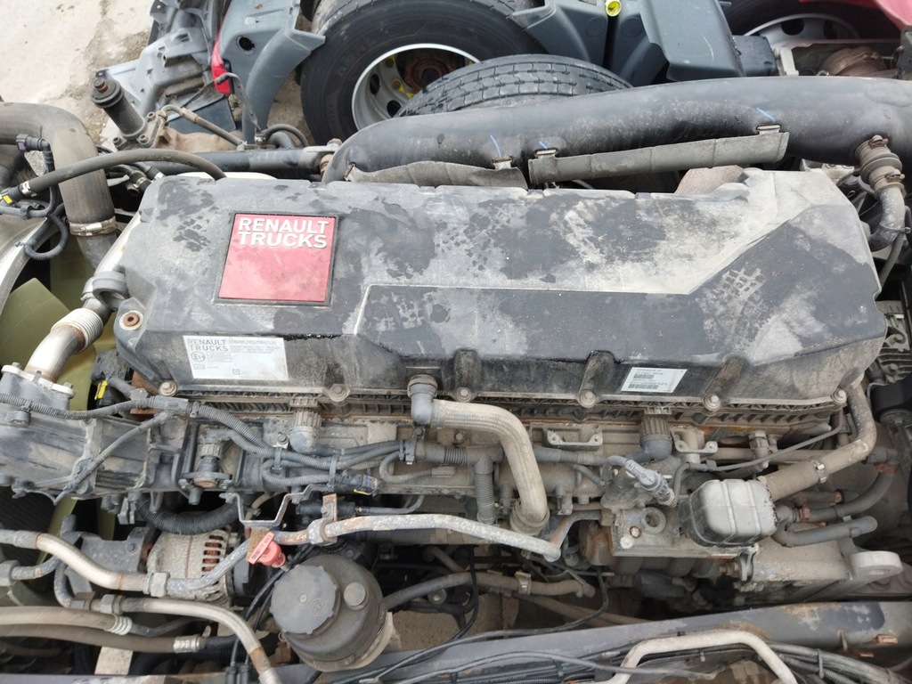 фото №1, Kompletny двигатель dti 11 460 euvi renault gama t range t euro 6