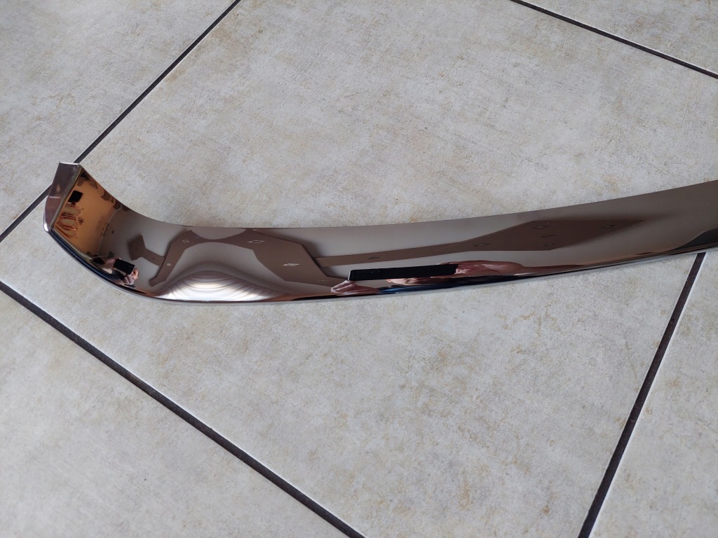 фото №2, Молдинг хром бампера - renault scenic iii - lift