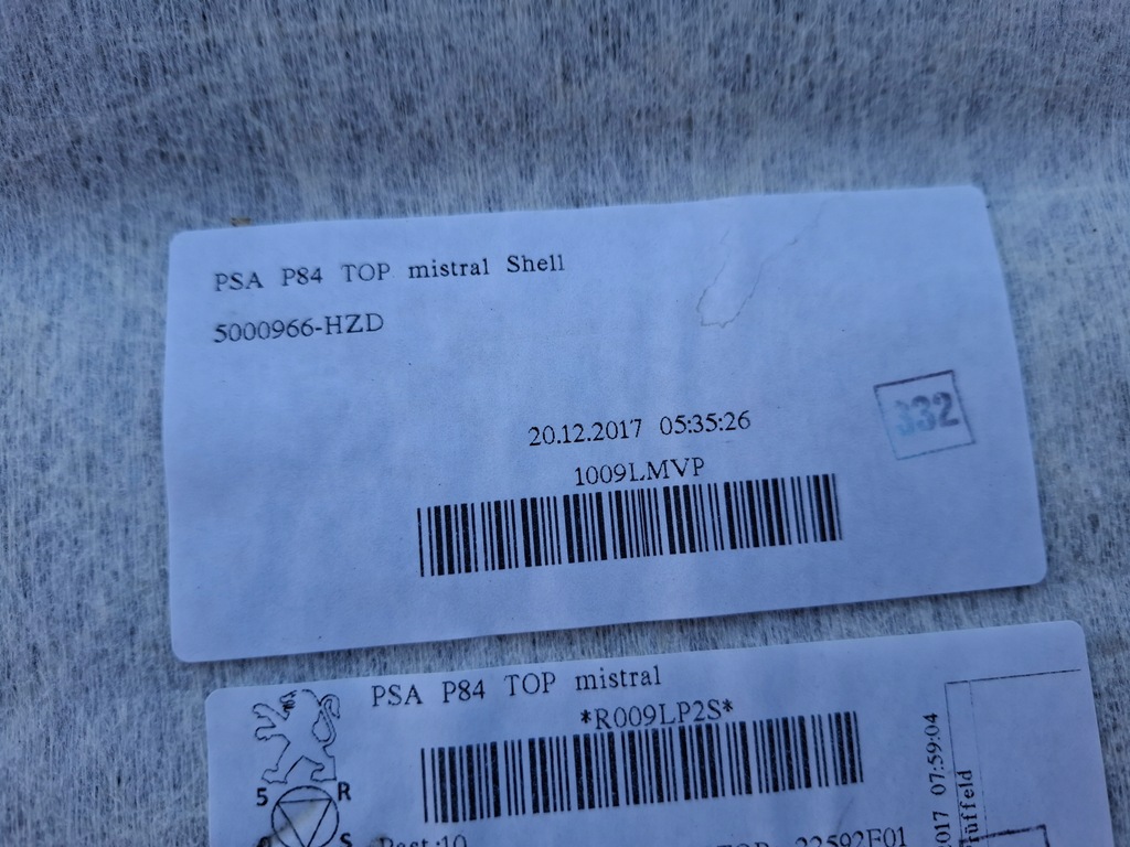 фото №10, Peugeot 3008 ii gt line стеля панорама czarna 98142594zd