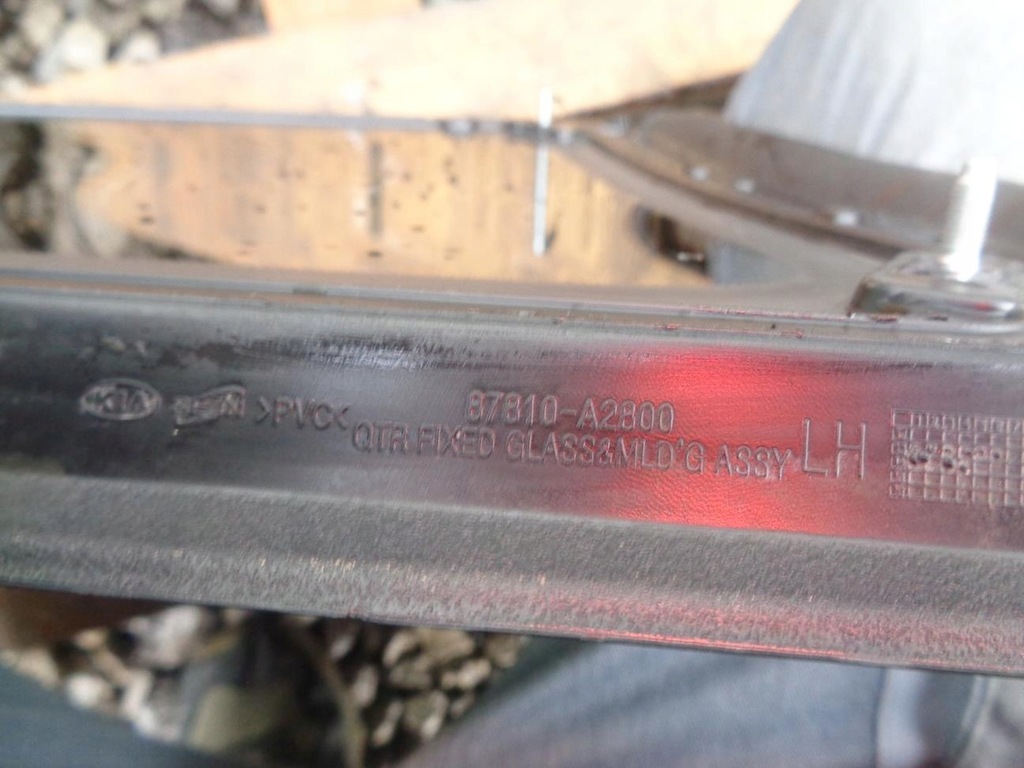 фото №8, Скло кузовна лівий задня kia proceed pro ceed 2 ii 3d 2012- 87810-a2800