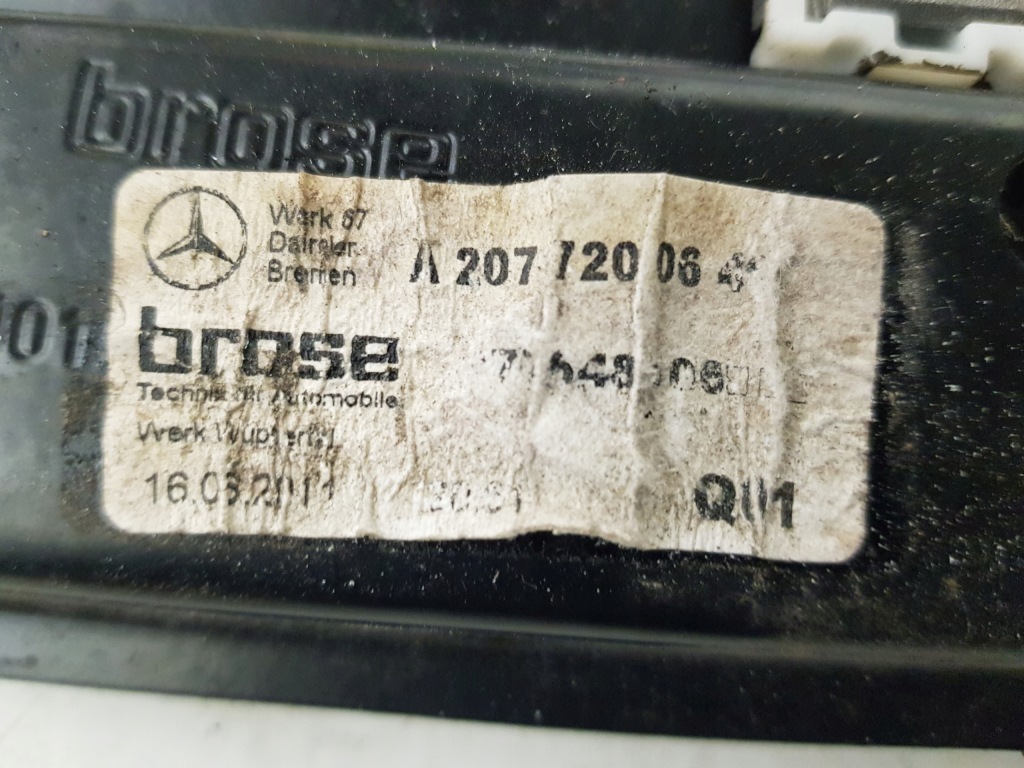Механизм стекло правый перед передний mercedes w207 a2077200646 в Украине