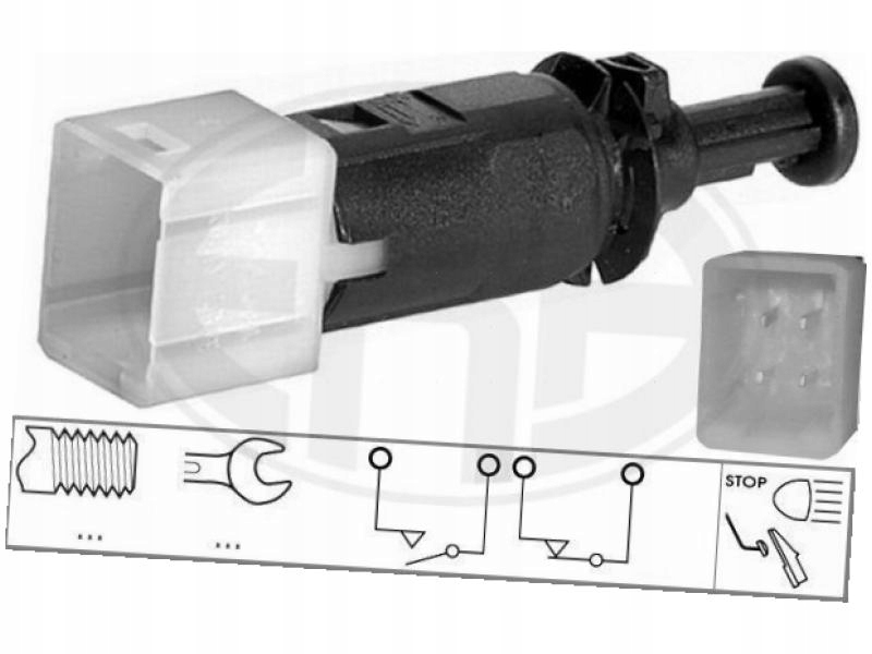 фото №2, Выключатель света стоп renault vel satis 02-09 espace iv 02-15