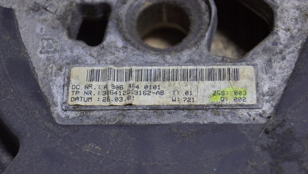 фото №10, Воздуховод mercedes sprinter 906 a9064640101