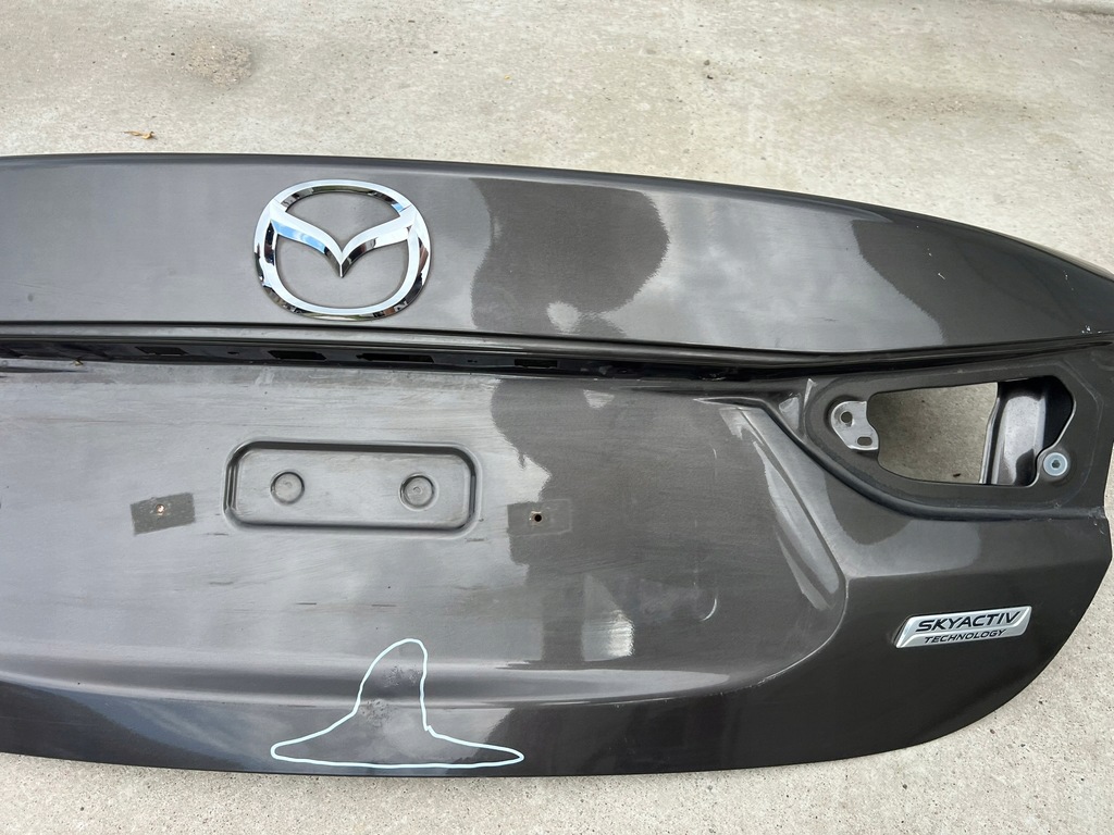 фото №6, Крышка багажника задняя задняя mazda 6 iii gj od 2012 sedan
