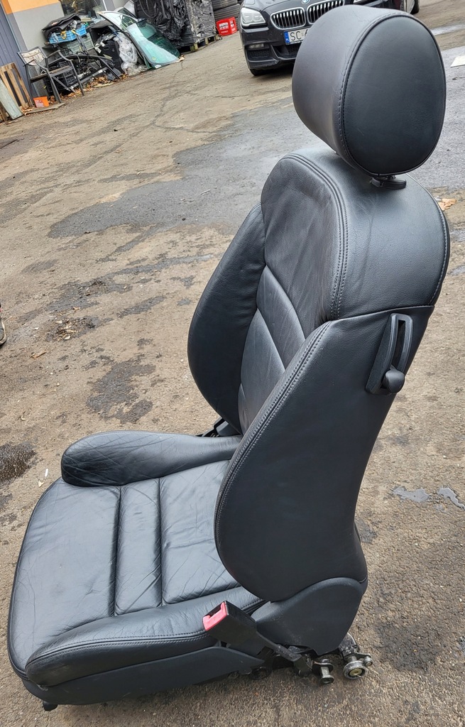 фото №8, Сидіння правий перед пасажира підігріваємий audi a3 s3 8l 3d оригінальний номер eu шкіряний