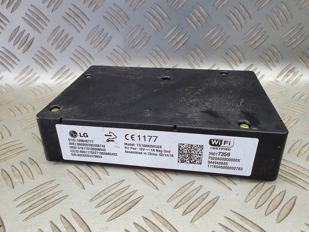 фото №1, Модуль блок управления wi fi wifi opel astra k