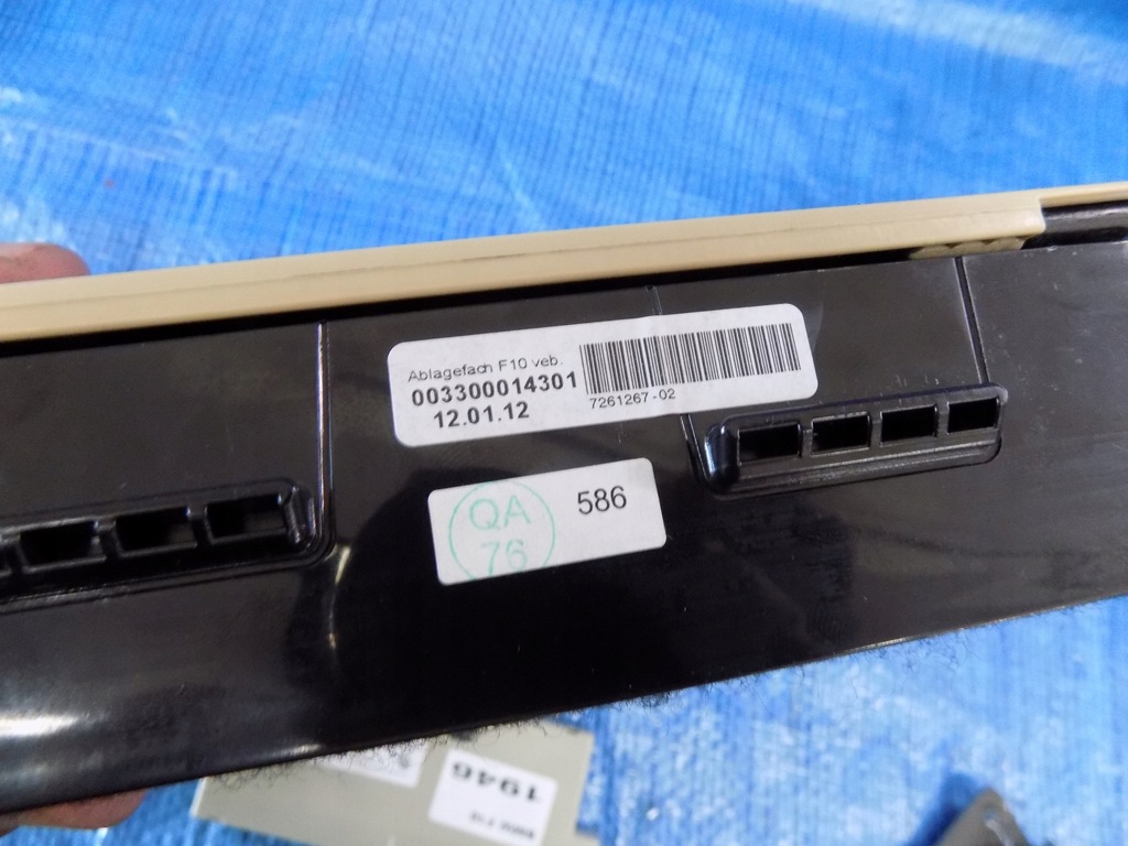 фото №7, Бардачок полка bmw 5 f10 2012r 3,0b