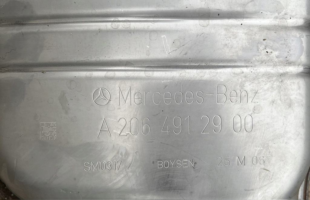 фото №6, Выхлоп kompletny mercedes w214 бензин 1