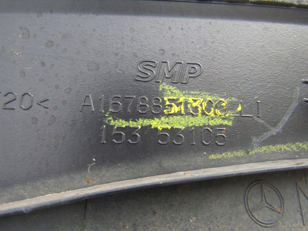 фото №9, Молдинг крила mercedes gle w167 лівий задня звичайна