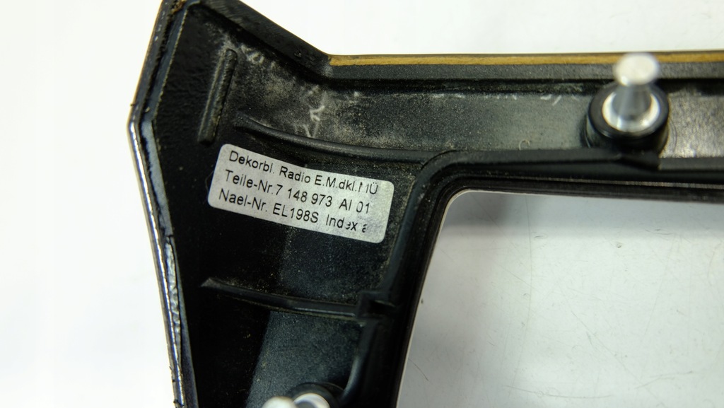 фото №9, Bmw 7 e65 решётка рамка консоли dekor 7148973