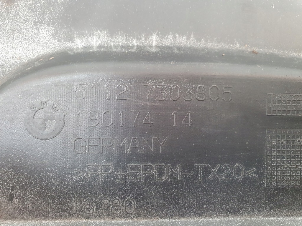 фото №10, Спойлер бампера задняя bmw x1 e84 pdc 7303805