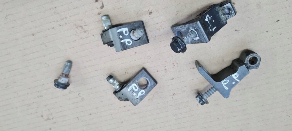 фото №6, A6 c7 4g lift петля петли дверь правое правый перед lz7s комплект a7 4g