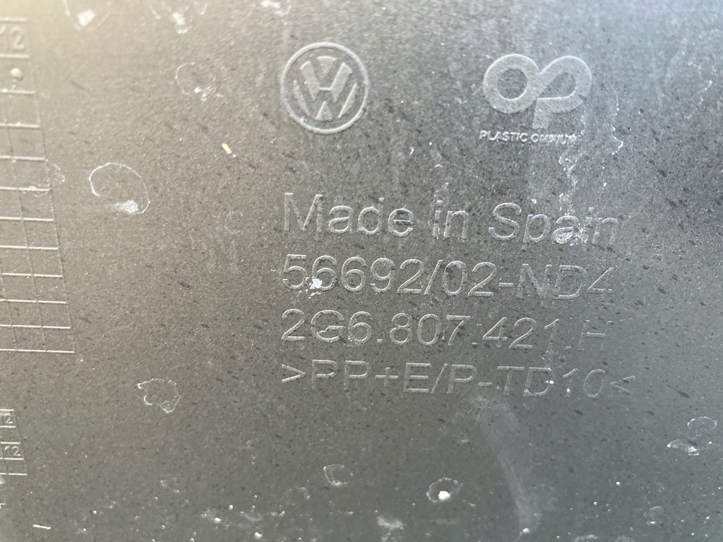 фото №13, Бампер задний задняя vw polo vi lift 2g 2g6