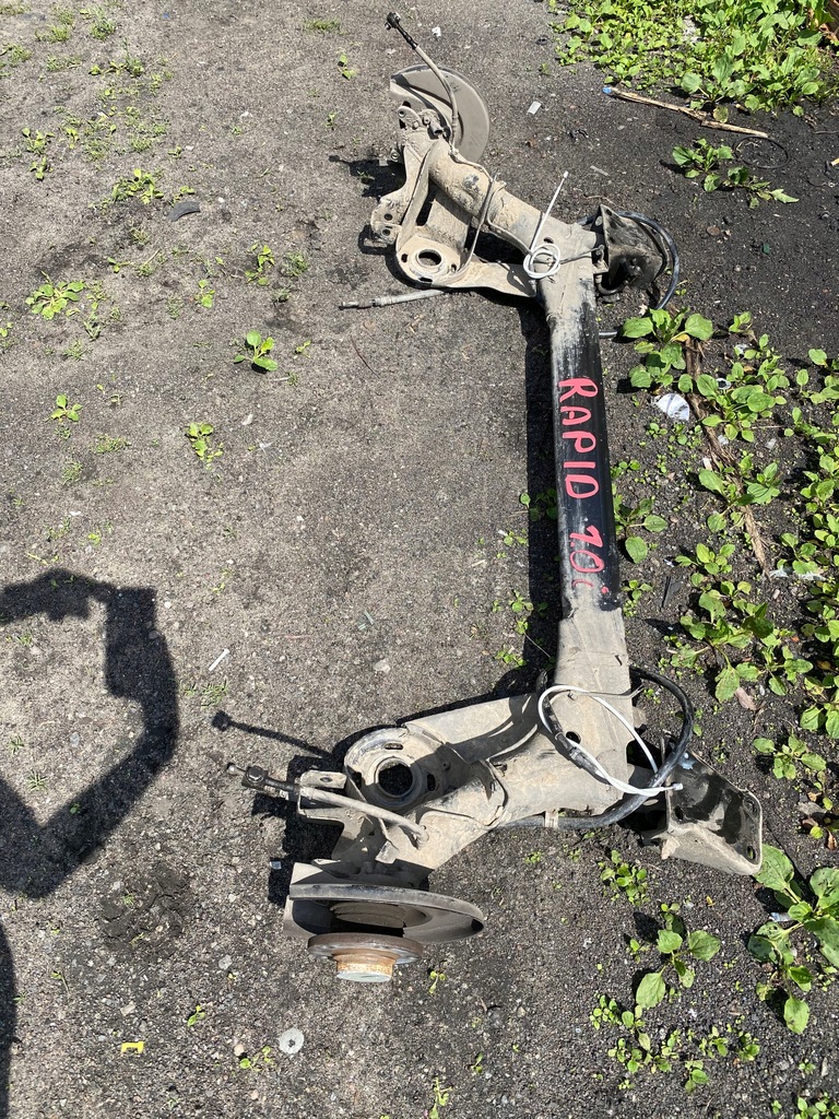 фото №2, 24 skoda rapid балка подвеска oś задняя