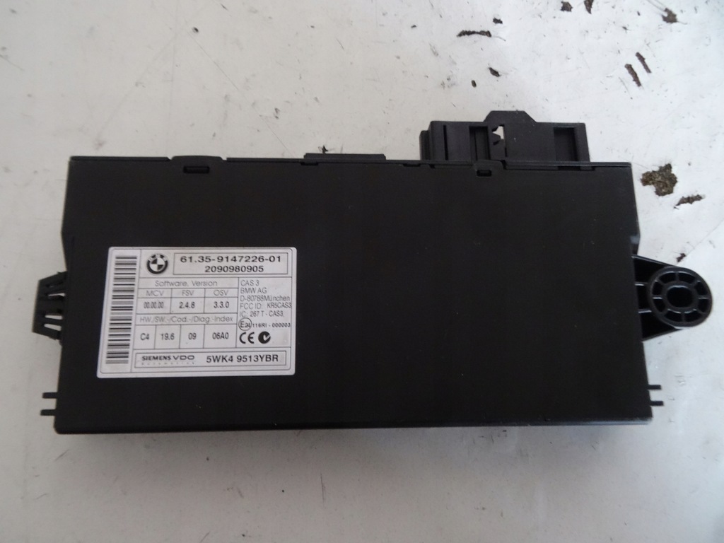 фото №1, Модуль cas bmw 1 e87 9147226-01