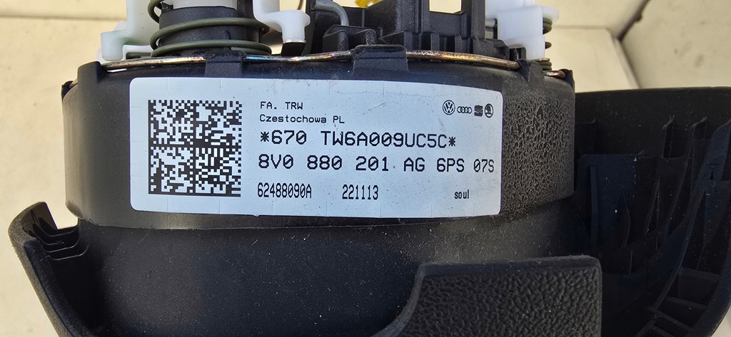 фото №9, Audi a3 8v воздуховод подушка мультифункция 8v0880201ag 8v0419091b