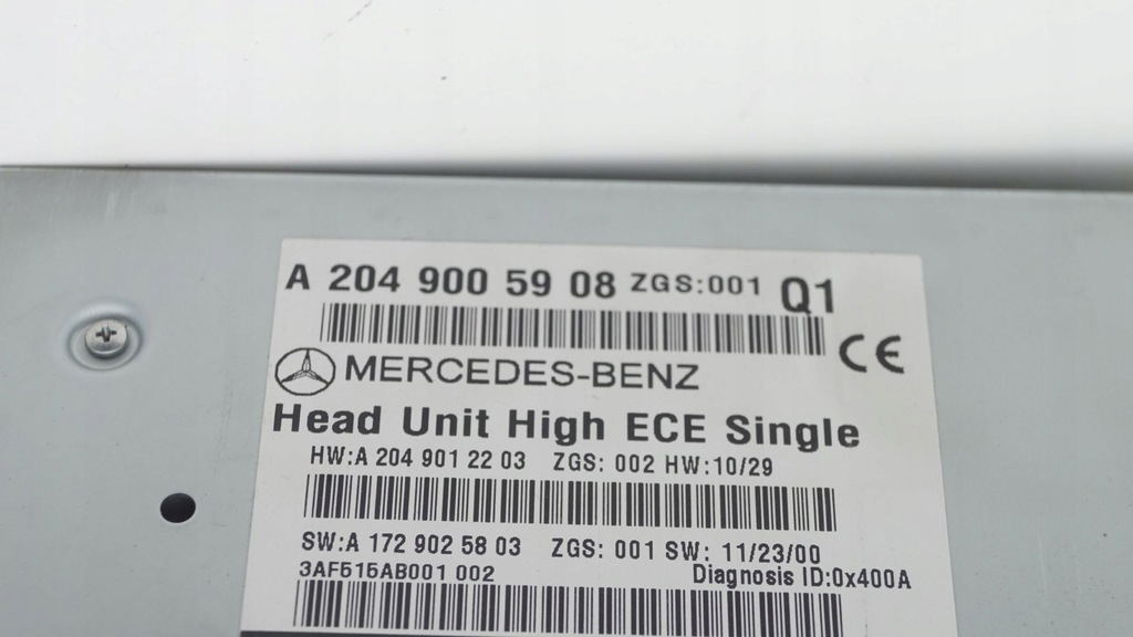 фото №5, Радио навигация mercedes-benz w204 a2049005908